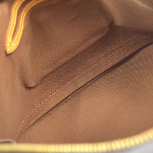 809302AM (C4) Louis Vuitton Satchel Bag Alma Brown Monogram - Picture 7 of 9